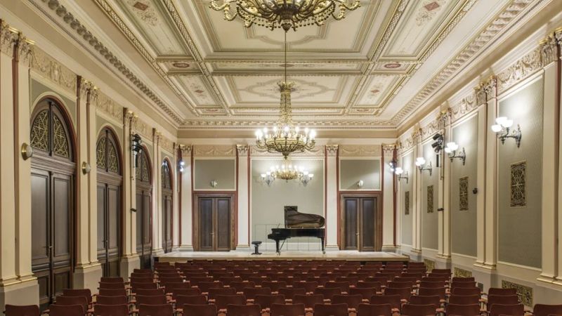 Suk Hall in the Rudolfinum, Prague (credit: Petra Hajska)