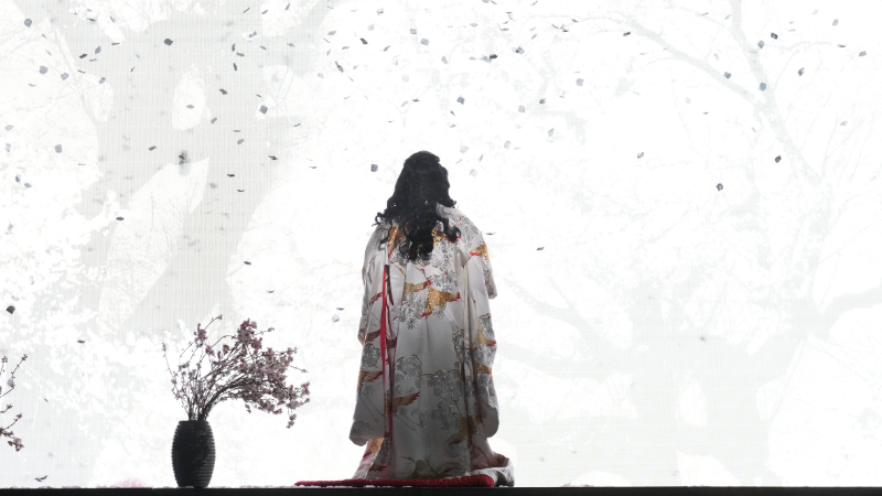 Yasko Sato as Cio-Cio San. (credit: Ken Howard)