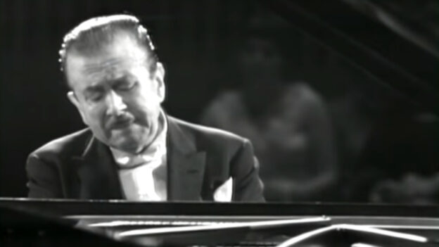 Chilean pianist Claudio Arrau, 1970 (video frame)