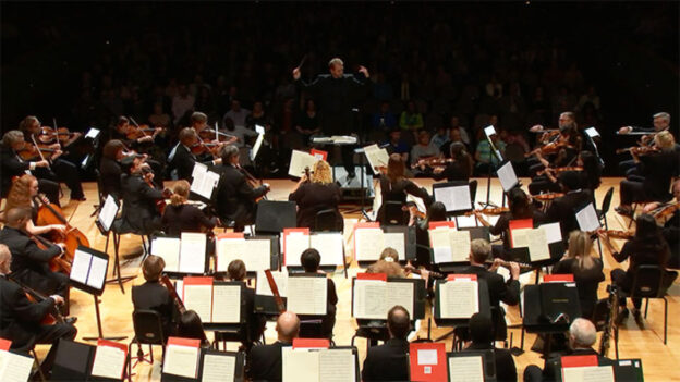 Music director Timothy Verville conducts the Georgia Symphony Orchestra. (source: timothyverville.com)