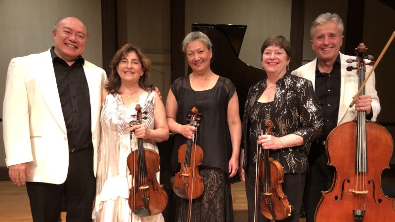 L-R: Jamie Parker, Aloysia Friedmann, Annalee Patipatanakoon, Kate Ransom, and Roman Borys. (courtesy of HCCMF)