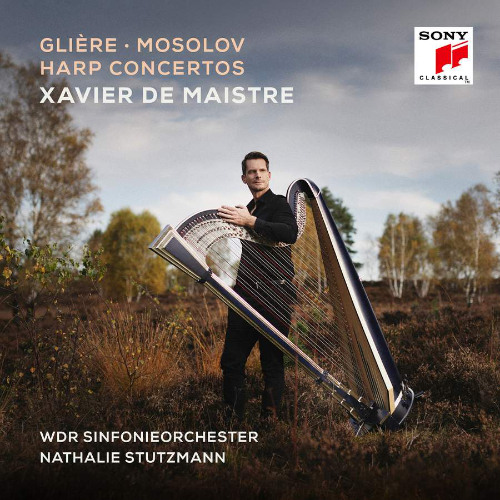 Cover art: Mosolov Harp Concerto CD (Sony)