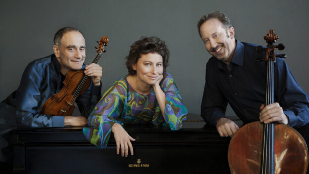 Weiss Kaplan Stumpf Trio: Mark Kaplan, Yael Weiss, and Peter Stumpf.(credit: Lisa-Marie Mazzucco)