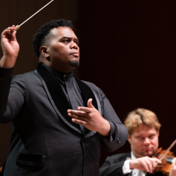 Guest conductor Anthony Parnther leads the ASO in a performance of Florence Price's "Symphony No. 3." (credit: Rand Lines)