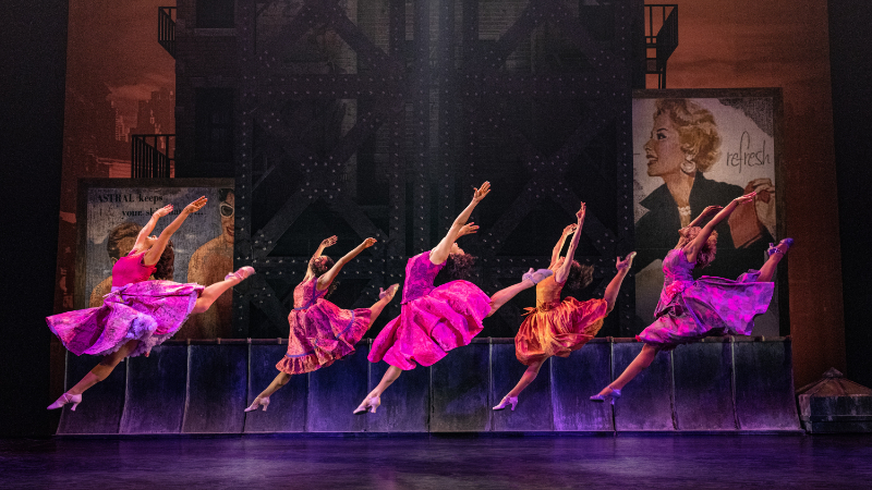 West Side story touring company, Duesberg, Germany, 2022, (credit: Johan Persson)