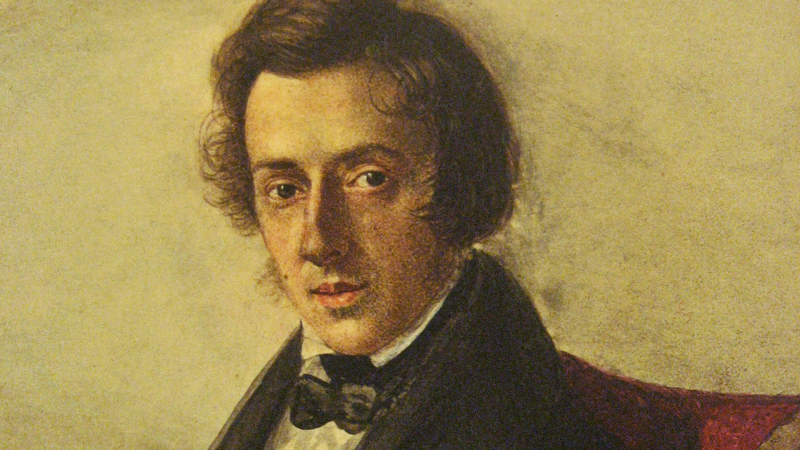 Chopin Rizz A portrait of Fryderyk Chopin, attributed to Eliza Radziwill, early 1830s.