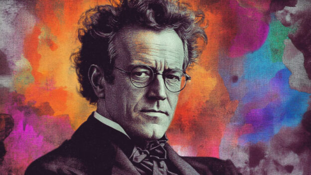An AI reimagined portrait of Gustav Mahler. (Midjourney AI)