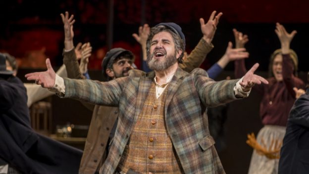 Itzik Cohen as Tevye in the Atlanta Opera and Alliance Theatre’s co-production of “Fiddler on the Roof.” (credit: Raftermen)