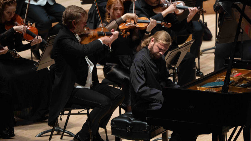 Denis Kozhukhin performs Rachmaninoff's 'Piano Concerto No. 4' with the North Carolina Symphony. (courtesy of NCS)