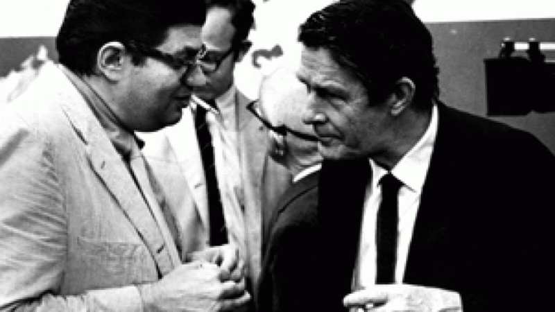 Morton Feldman and Philip Guston. (© Morton Feldman Photographs, Music Library, University at Buffalo, The state University of New York)