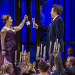 Mané Galoyan as Violetta and Long Long as Alfredo in The Atlanta Opera’s production of ‘La traviata.’ (credit: Raftermen)