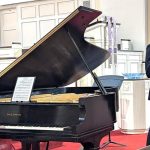 Clarinetist Graeme Steele Johnson (right) performs Gershwin's “Blues” from An American in Paris with pianist Min Kwon. (courtesy of NFRAS)