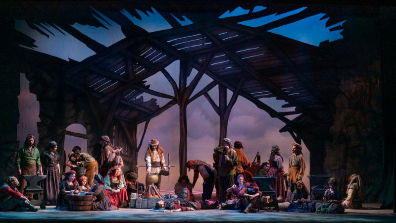A scene from Sarasota Opera’s production of ‘Il trovatore.’ (courtesy of Sarasota Opera)