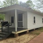 The two-room shotgun house in which Elvis Presley was born in Tupelo, Mississippi. (credit: Mark Gresham, April 4, 2026)