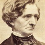Hector Berlioz. Detail of a photograph by Pierre Petit & Trinquart, Paris, c. 1863–65.