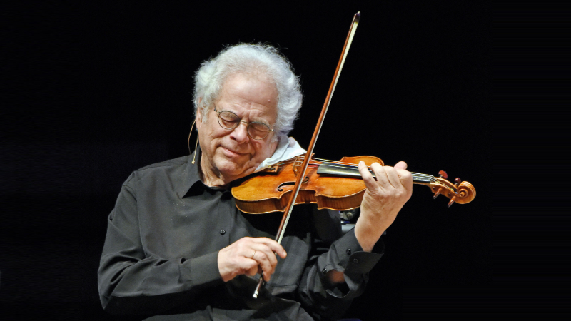 Itzhak Perlman reflects on a life in music in multimedia evening at Emory’s Schwartz Center