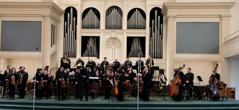 DeKalb Symphony Orchestra at First Baptist Church of Decatur, May 2026. (credit: William Ford)