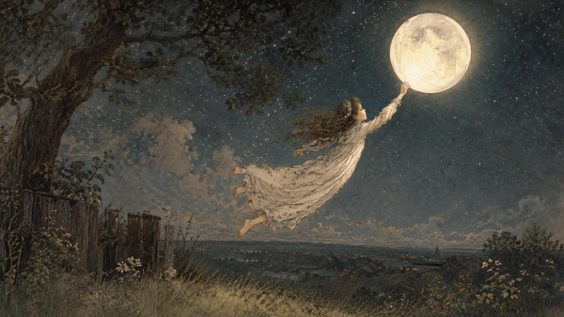 The Girl Who Ran with the Moon