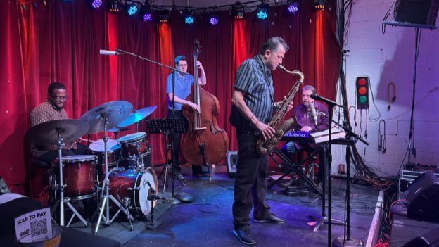 Vinnie D’Agostino Quartet at Red Light Café (credit: Matt T. Miller)