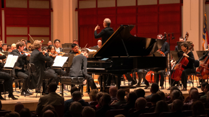 A virtuosic season opening for the North Carolina Symphony with Prieto, Giltburg