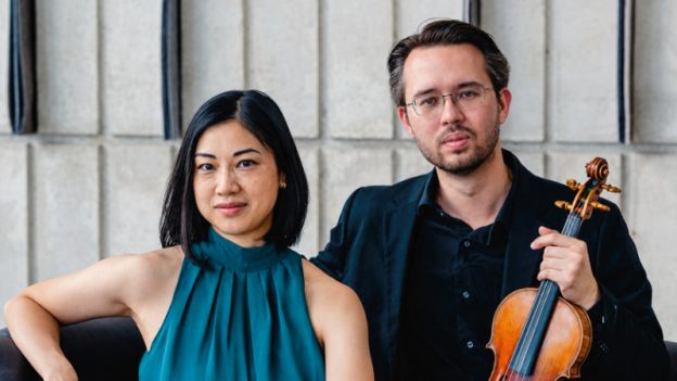 Natalie Lin Douglas and Patrick Yim. (courtesy of Orchid Classics, edited)