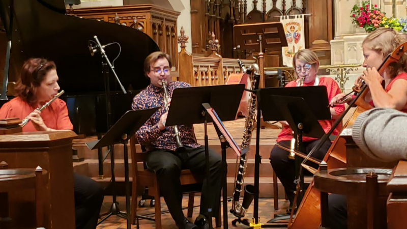 Christina Smith, Bixby Kennedy, Jan Berry Baker, and  Laura Usiskin. (credit: Davida Cohen)
