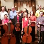 The combined forces of ensemble vim and Bent Frequency, October 12, 2026 at St. Luke’s Episcopal Church. (credit: Davida Cohen)
